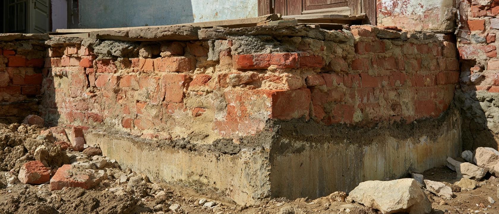 гідроізоляція старого фундаменту, відновлення гідроізоляції фундаменту