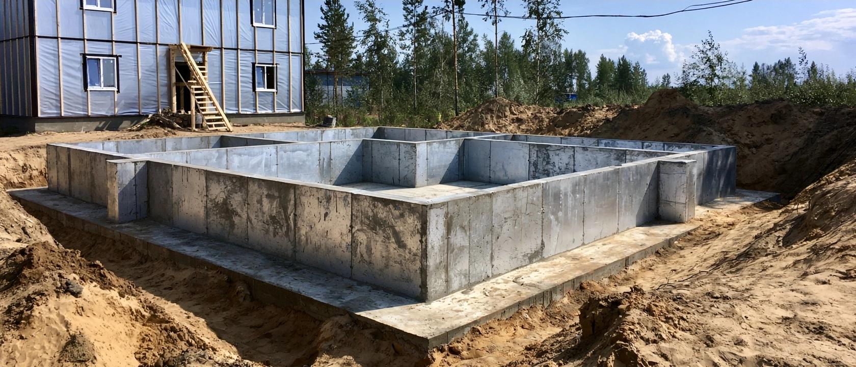 об ємм бетону для фундаменту, розрахунок плитного фундаменту, кількість паль фундамент розрахунок
